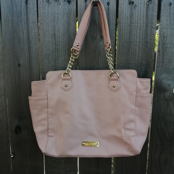 Sold on M betsey johnson glitter bow tote bag - Picture 5 of 9